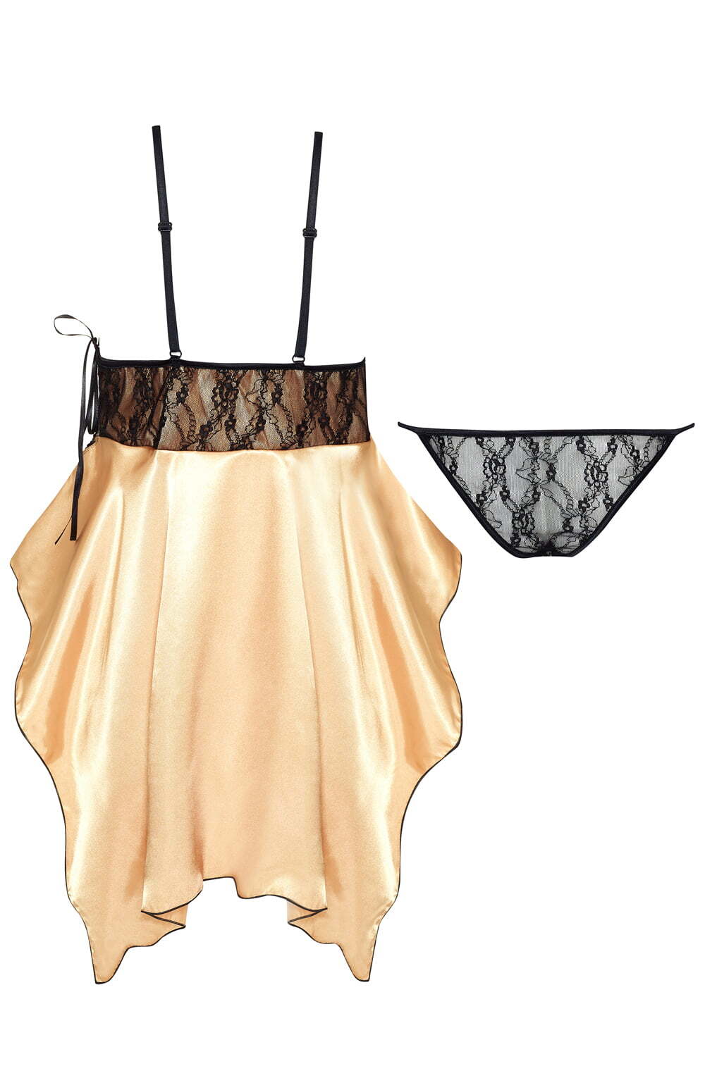 Beauty Night Julieta Chemise Gold